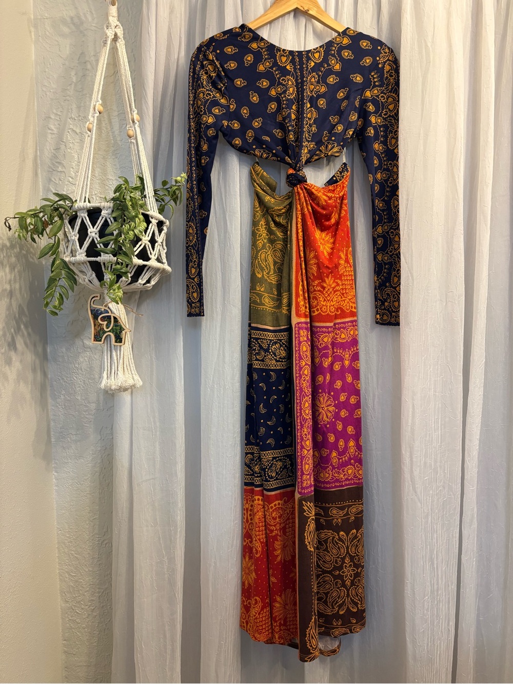 Farm Rio Patchwork Dress